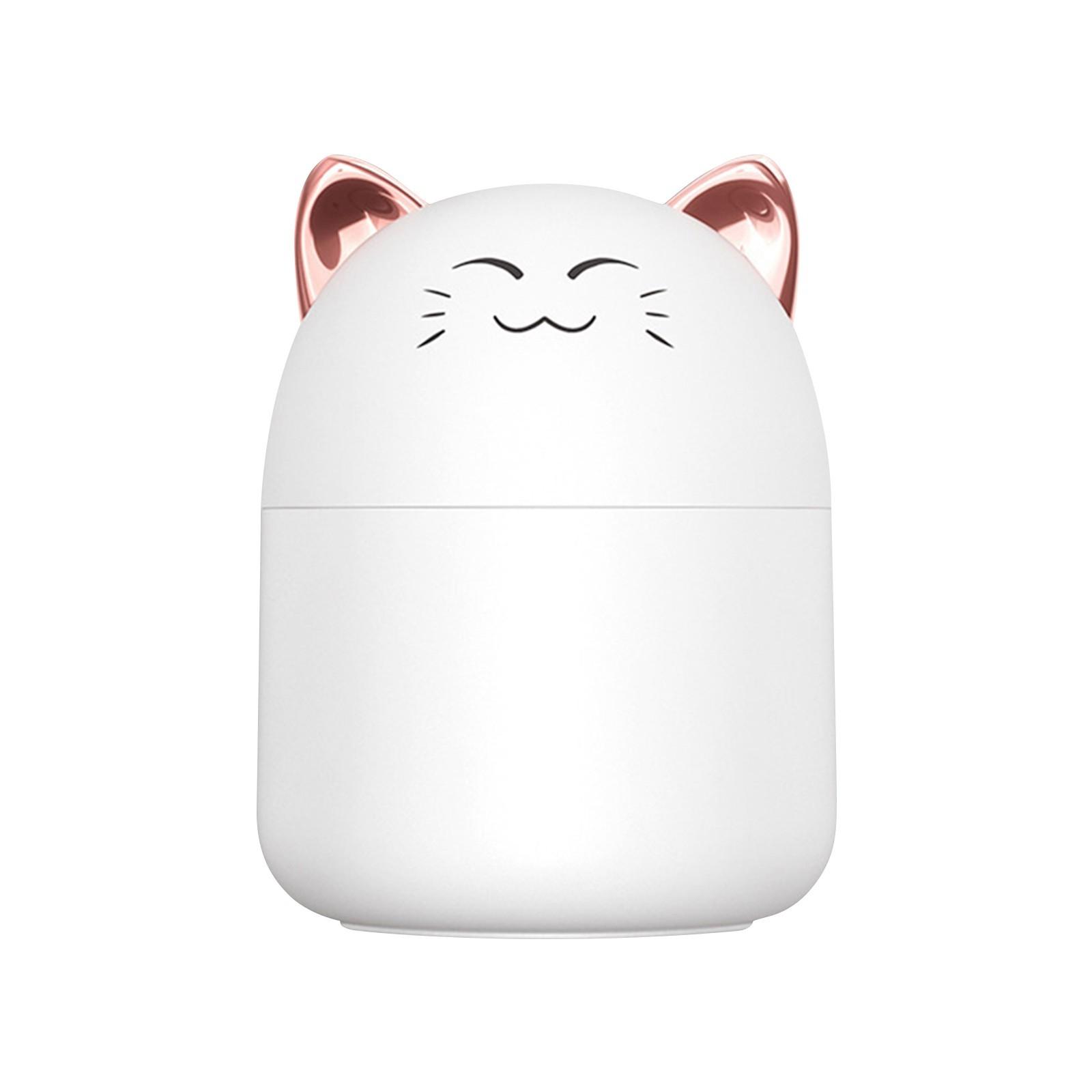 

Увлажнитель воздуха Smile Cat, небольшой USB-распылитель для дома, настольный, автомобильный, N-aughty Tige, увлажнитель воздуха One Size белый