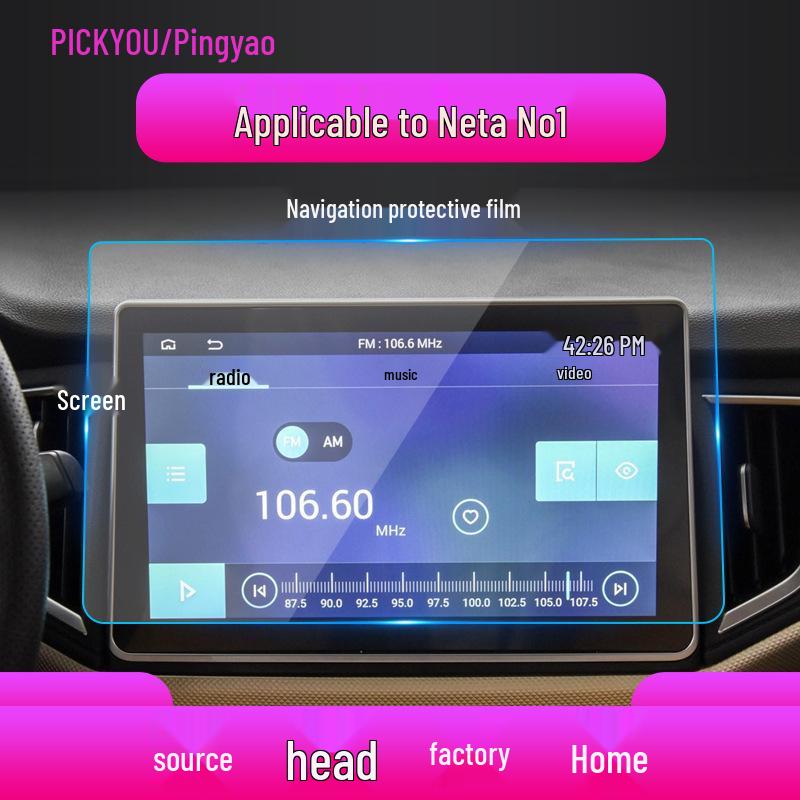 

24 Защитная пленка для экрана Neta V и центральной консоли Neta S для GT Automotive Soft Film