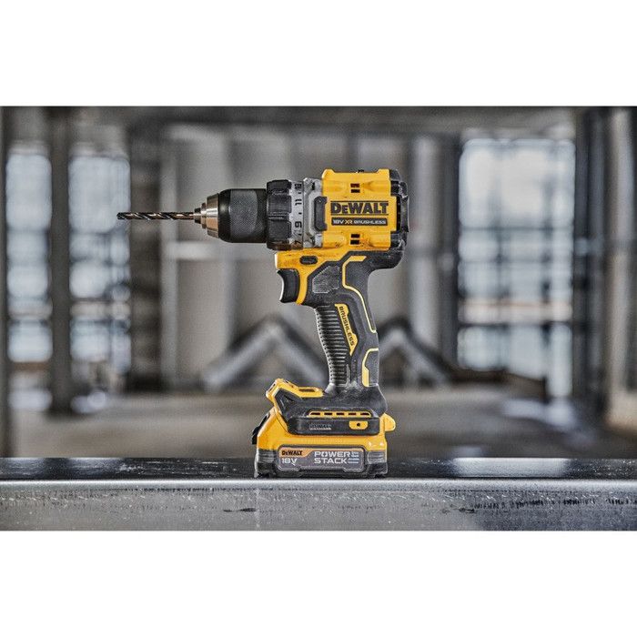 Perceuse Visseuse 18V XR BRUSHLESS (sans Batterie Ni Chargeur) + Coffret T-STAK - DEWALT - DCD800NT-XJ