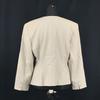 Chloe Wool No Collar Jacket Women's 40 Beige(USED)