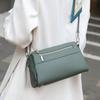 Cowhide Shoulder Women's Bag Large Capacity Messenger Women's Fashion Simple and Practical Multi-compartment Soft Leather Bag