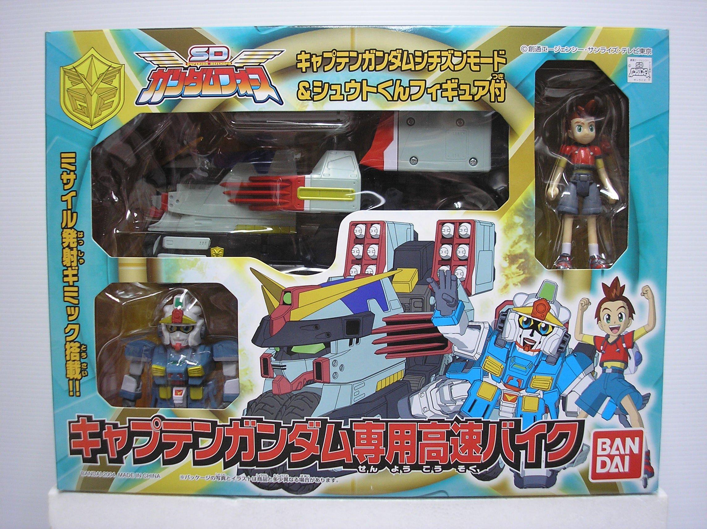 

TAMASHII NATIONS EX01 Captain Dedicated Bike SD-FLEXTiON Gundam s High-Speed