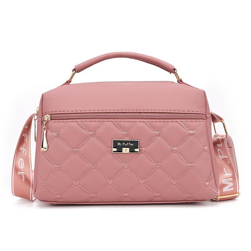 Bag Women's Trend New Rhombus Shoulder Bag Versatile Handbag Women's Oblique Span Bag