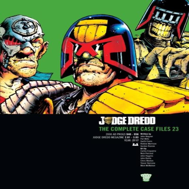 Judge Dredd The Complete Case Files 23 by Mark Millar Paperback Book 9781781082522