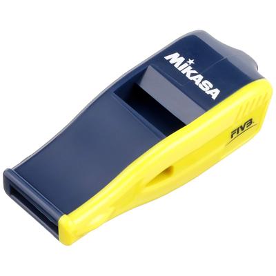MIKASA FIVB Official Volleyball Whistle Beatmaster Navy Yellow BEAT-NBY for Referee & Sports Use