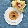 3Pcs Personalized Engraved Wood Coaster Birthday Coaster 30th 40th 50th 60th Birthday Favors for Guest Party Home Table Decorate