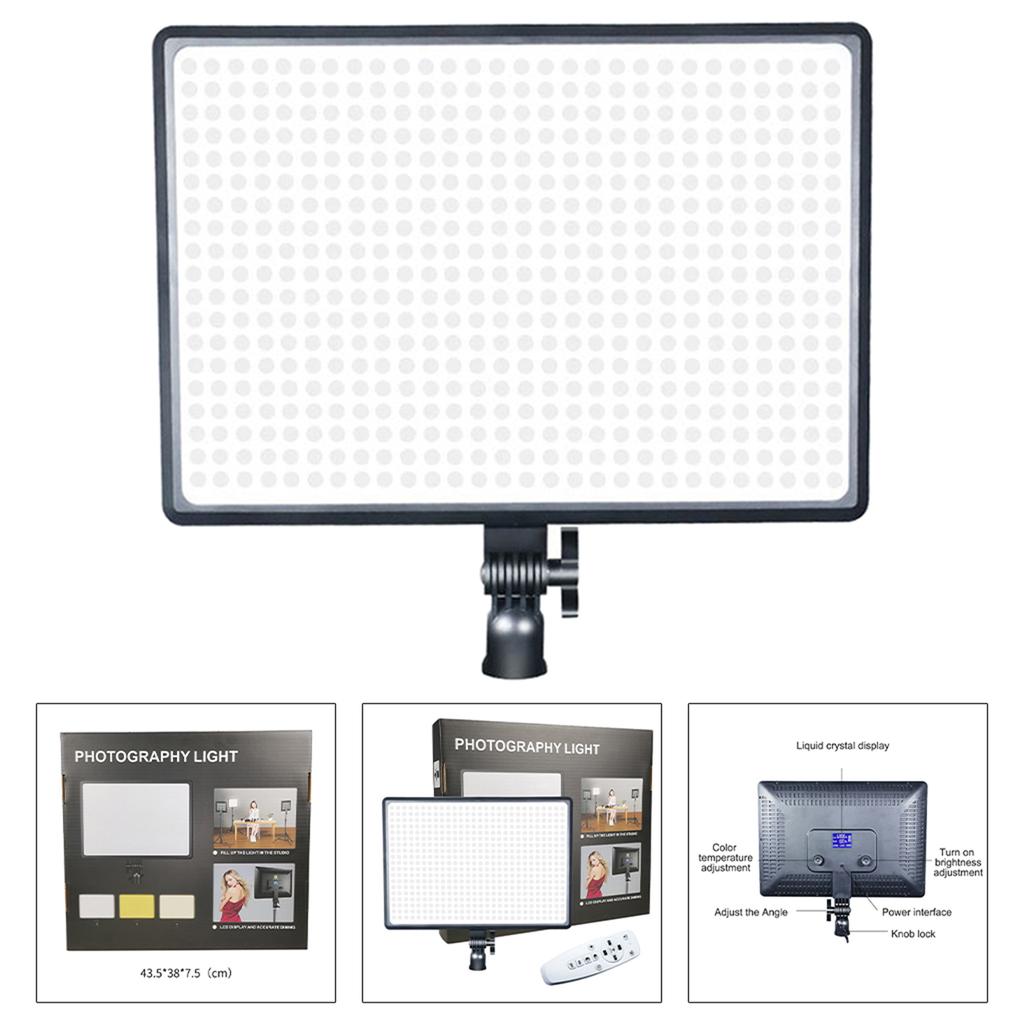 Buy Dimmable LED Video Lighting Panel Light for DSLR Camera Camcorder ...