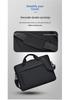 Large Capacity Handheld Laptop Backpack & Business Crossbody Shoulder Briefcase