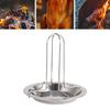 Portable Cooking Pans BBQ Accessories Barbecue Rack Chicken Roaster Rack Barbecue Grill BBQ Tools