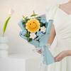 Crochet Smiley Sunflower Bouquet Simulated Bouquet Home Decoration