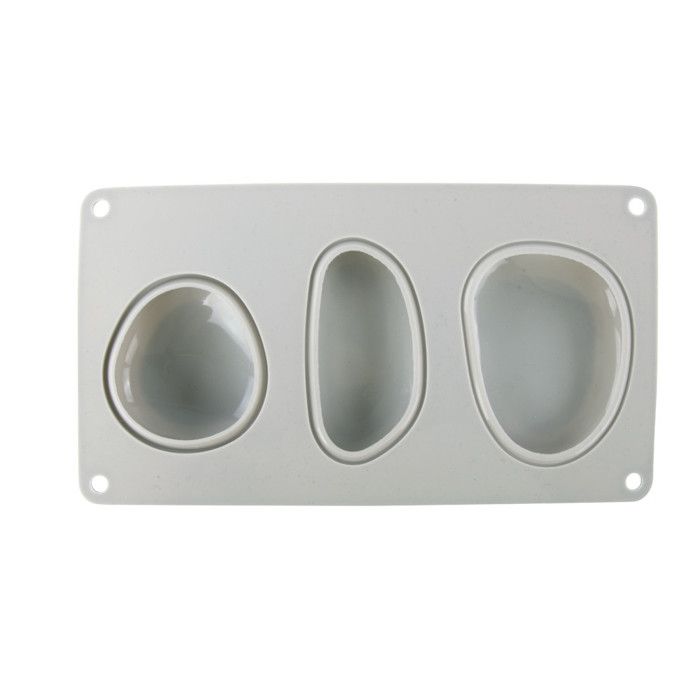 Moule En Silicone - RAYHER - 14,5x26x3,5cm - 3 Formes - Résistant Au Gel - Réutilisable