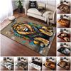 1PC Lion Pattern Printed Carpet Rug for Living Room Bedroom Home Sofa Decoration,Non-slip Floor Mat Floor Mat