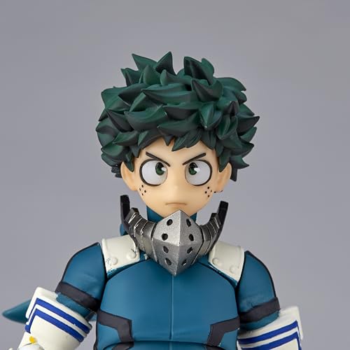 Kaiyodo Revoltech Amazing Yamaguchi My Hero Academia Izuku Midoriya, Approximately 150mm Tall, Non-scale PVC & ABS Painted Action Figure