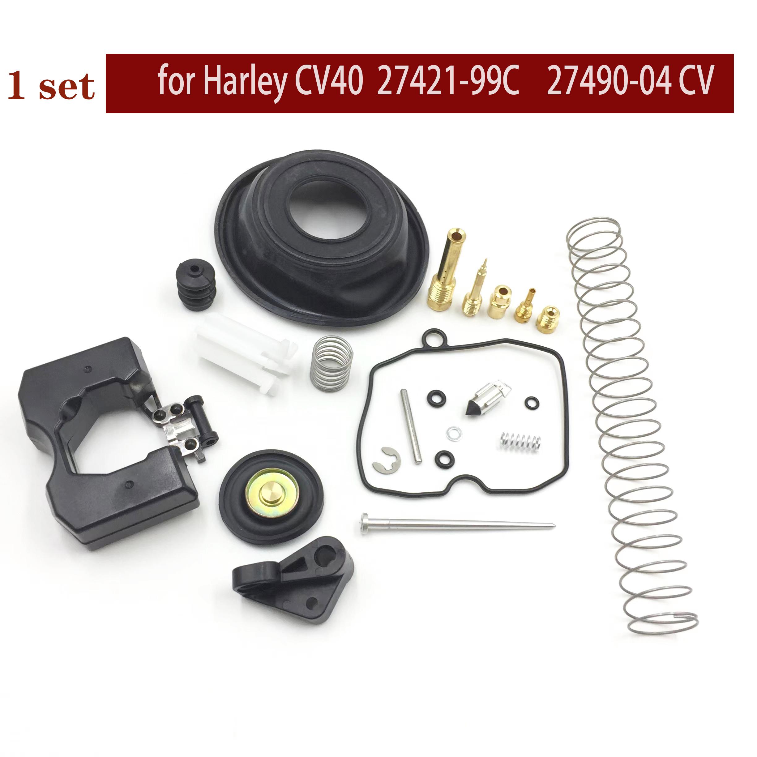 Carburetor Rebuild Kit for Harley Davidson CV40 Sportster 883 1200 XL883 XLH1200 1 set
