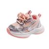 Soft Sole Breathable Mesh Sneakers Toddlers Ages 1-5 Years Non-Slip Lightweight Kids Running Shoes With Hook Loop