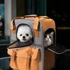 Portable Pet Cat Carriers Breathable Mesh Dog Backpack Foldable Large Capacity Cat Carrying Bag Outdoor Travel Bag Pet Supplies