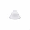 Glass Lampshade Ruffled Edge Replacement Shade DIY Friendly for Dining