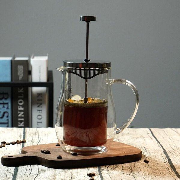 400 ml double-walled glass French press