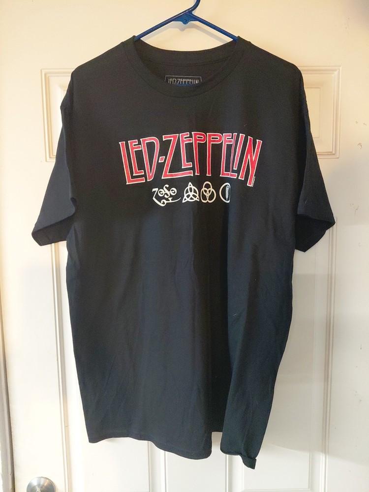 Led Zeppelin Zoso 2018 Shirt Sz XL Bonham Logo Design  Unisex T-Shirt XXXXL