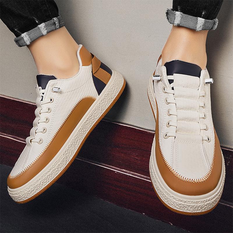 Lato Nowe Męskie Buty Sportowe Casual Modne Buty Deskorolkowe Wygodne Outdoor Nie Podrażniające Wszechstronne i Łatwe w Noszeniu