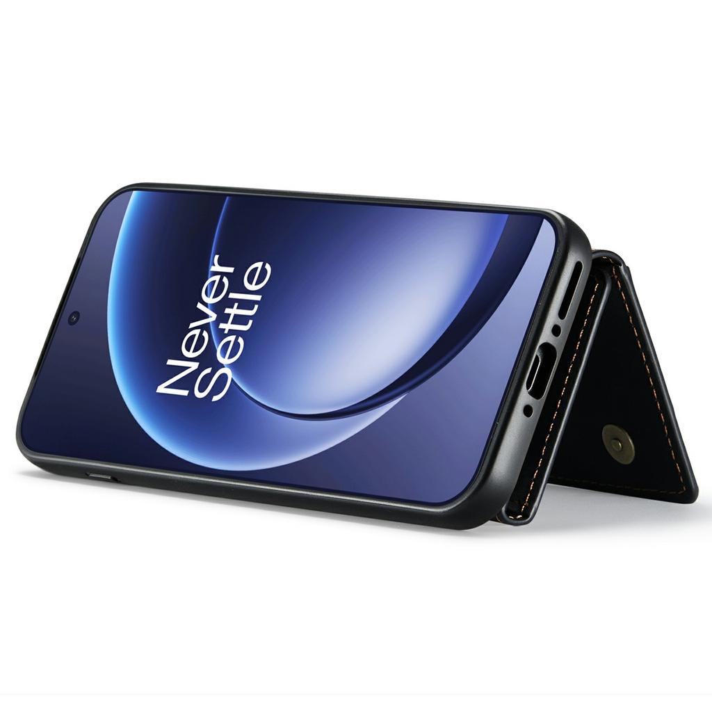DG.MING M2 Serie für OnePlus 15 5G PU-Leder Dreifach faltbar Mehrere Kartenfächer Halter Geldbörse