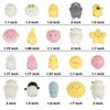 20Pcs/Set Mini Mochi Squishy Animals Panda Cat Stress Reliever Anxiety Toy for Children Adults