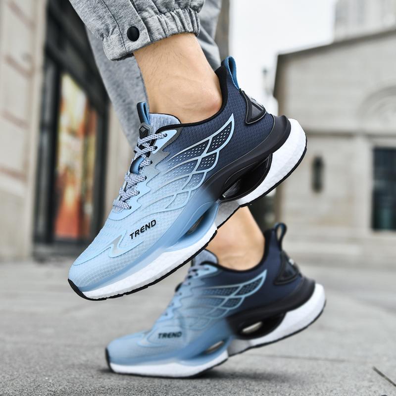 Running Shoes Men Outdoor Air Mesh Breathable Lightweight Sports Shoes Men Comfortable Wear-resistant Anti-slip Casual Men Shoes