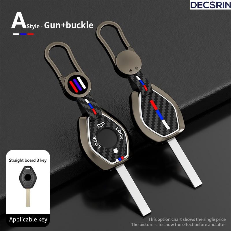 Car Key Case Cover Shell Fob Holder for BMW 3 5 7 Series X5 E53 X3 F83 E46 E39 E38 E60 E63 E61 E64 330i Z3 Z4 E85 E86 M5 325i