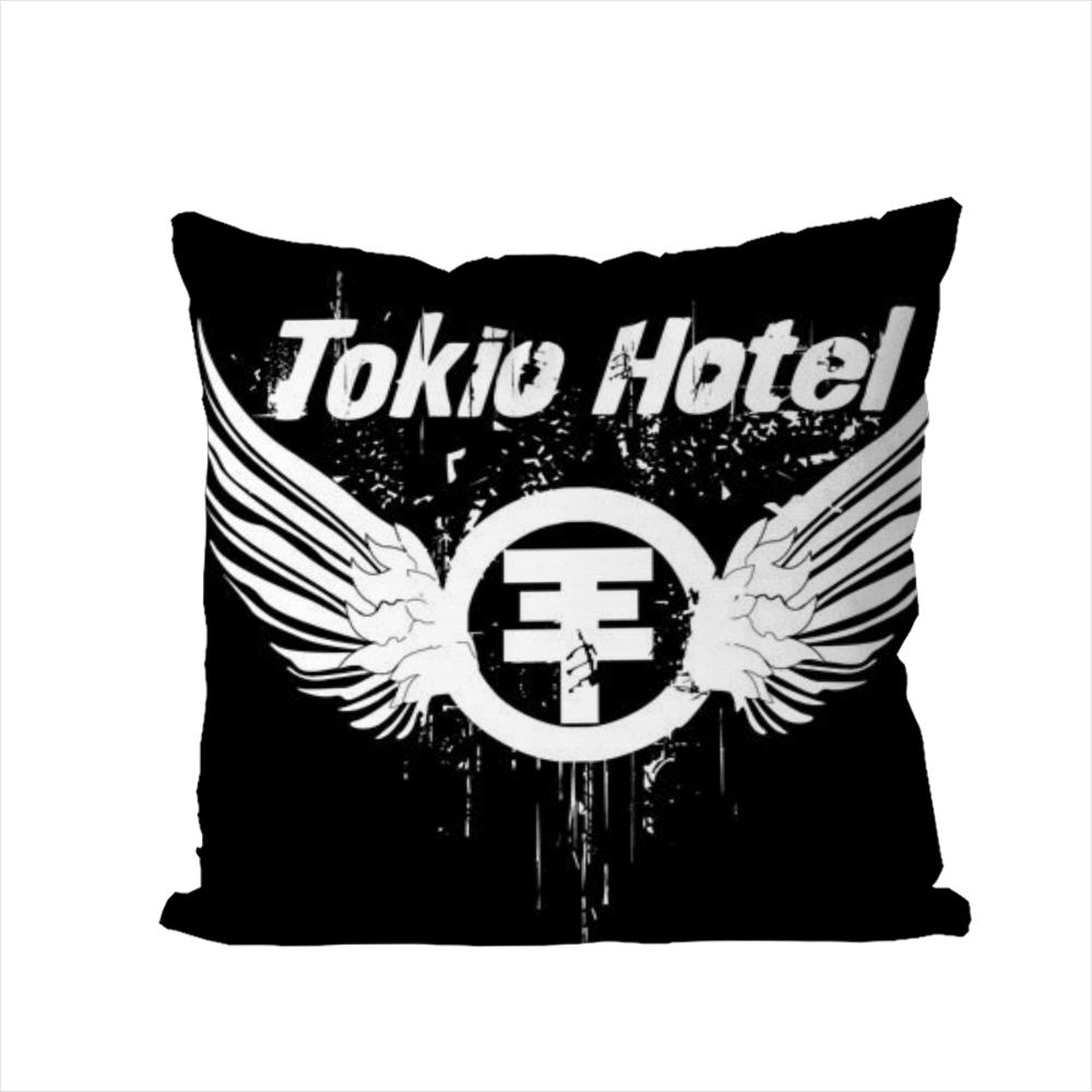 Band Tokio Hotel Pillow Case For Car Sofa Decorative Home Doublesided Print Plush Square Throw Pillow Cushion Cover