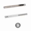 100 Sets Grommet Kit with Eyelets Washers 0.236 Inch 3PCS Installation Tools Silver Metal Grommets for Fabric Leather