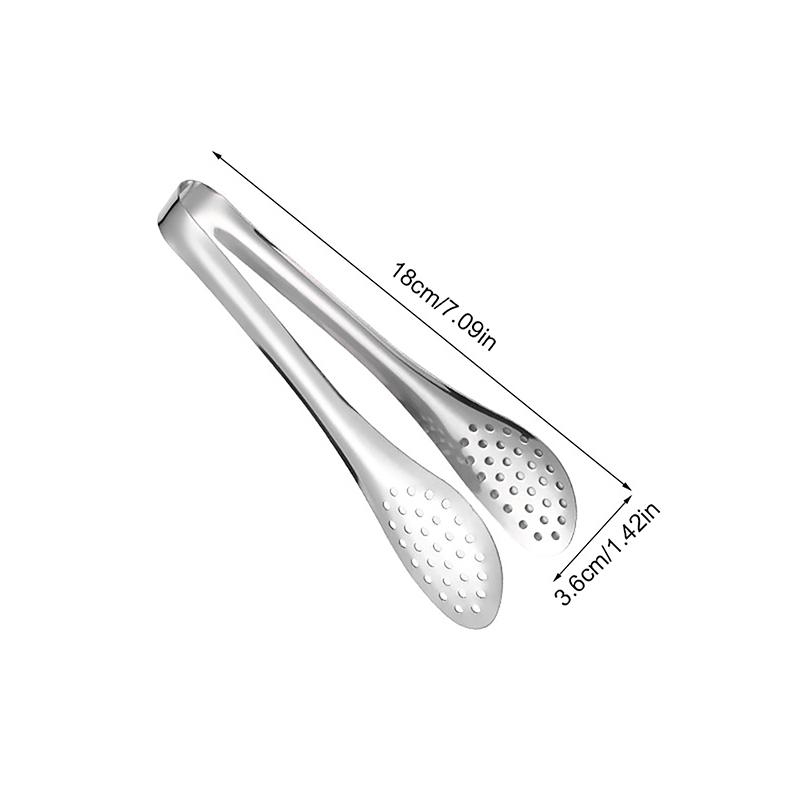 

Кухонные щипцы Кухонная утварь Зажим для еды на барбекю Щипцы для шеф-повара из нержавеющей стали Портативные для пикника и приготовления пищи на гриле