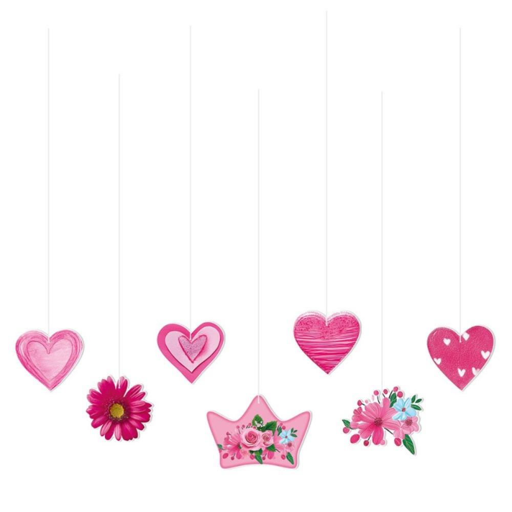 Surprise Mother's Day Hanging Paper Cards Romantic DIY Paper Pull Flags  Festival