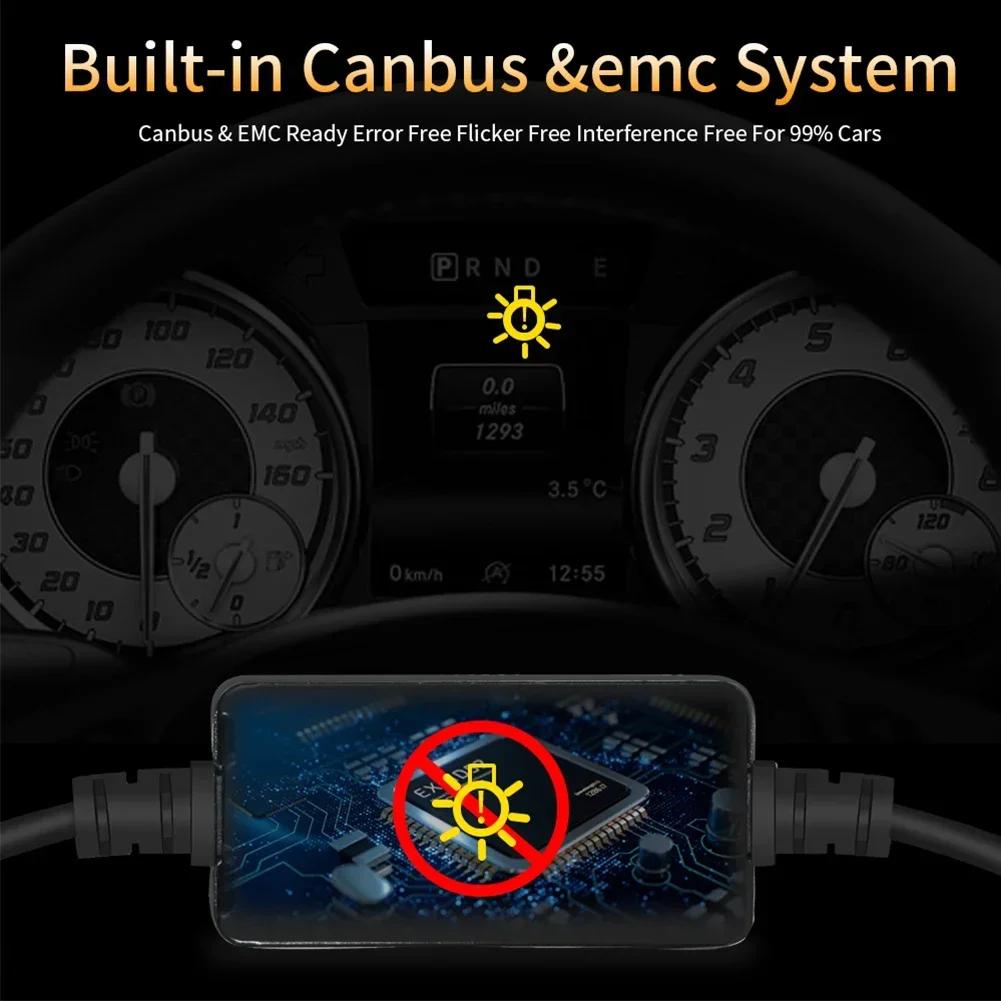 H1 H4 H7 H11 9005 9006 Canbus Car LED Headlight Auto LED Lamp Fog Bulb CSP Chip 300W 40000LM 6000K 12V IP68 Waterproof Car Light