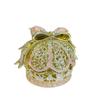 Light Luxury Enamel Rose Jewelry Box, Alloy Handicraft Ring & Earring Storage, Fashionable Home Desktop Decor Organizer
