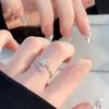 Korean Double-layer Niche Exquisite Ring, Women's High-end Trendy Fashion Personalized Rings
