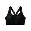 Under Armour Dfo Pro Solid Zip Training High-Intensity Sports Underwear Women Underwear Black 1357343-001