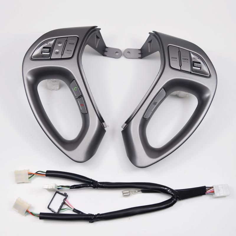 Car Steering Wheel Cruise Buttons Music Bluetooth Phone Switch Cruise Speed Button For HYUNDAI Ix35 Tucson 2011-2015