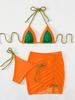 Swimsuit Three-piece Bikini Split Women's Swimsuit Bikini Fashion