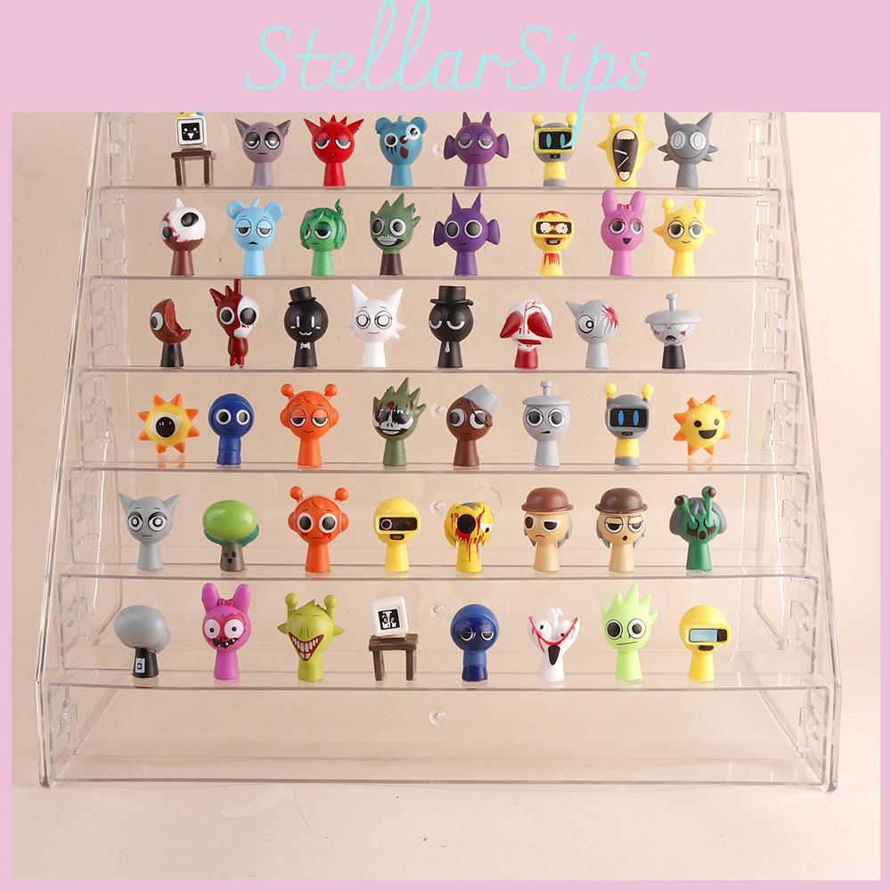 Sprunki Animal Music Box Collection Pvc Toy For Kids Playroom Decor