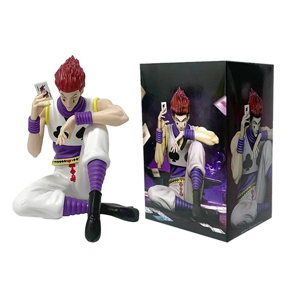 Ny Hisoka-figur Hunter x Hunter PVC Skrivebordsornament Anime Actionfigur Leker for Barn Gutter Jenter Bursdagsgave
