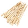 100Pcs Barbecue Tools Disposable Bamboo Sticks Natural Bbq Bamboo Skewers Home Grill Accessories Camping Party For Kabob Fruit