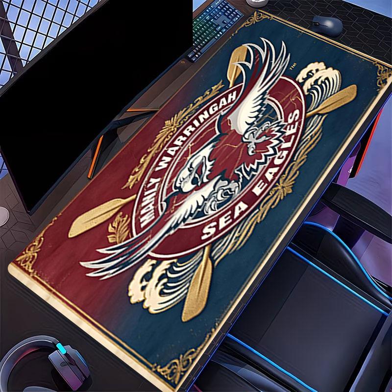 Manly Warringah Sea Eagles Print Mouse Pad, for Keyboard Pad Laptop PC Mat for Office Home Use, Desk Decor, Perfect Birthday Gift for Gamers