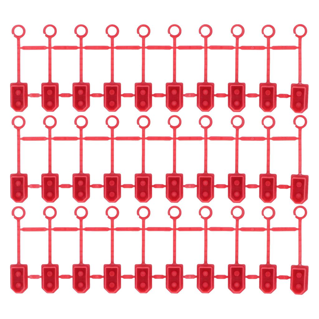 30Pcs Drone Lithium Battery Terminal Covers Waterproof Dustproof Lithium Battery Plug Protective Case for XT60 Plug