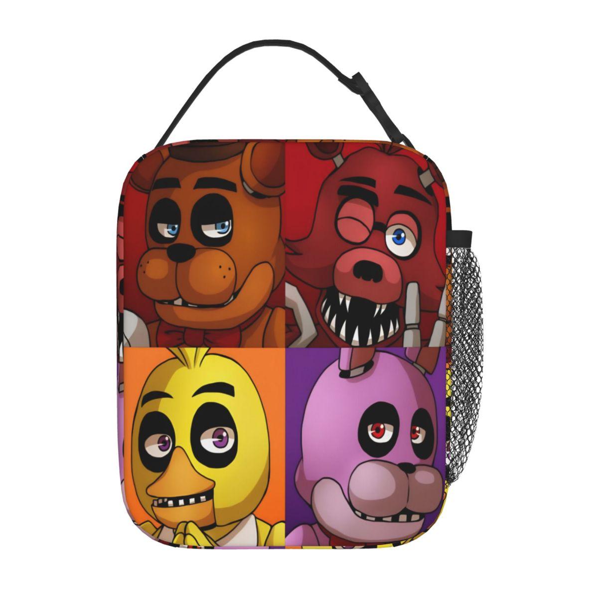 Lunchbox FNAF Bij Freddys Product Voedseldoos Ins Stijl Thermische Koeler Lunchbox Voor Buiten Option 1