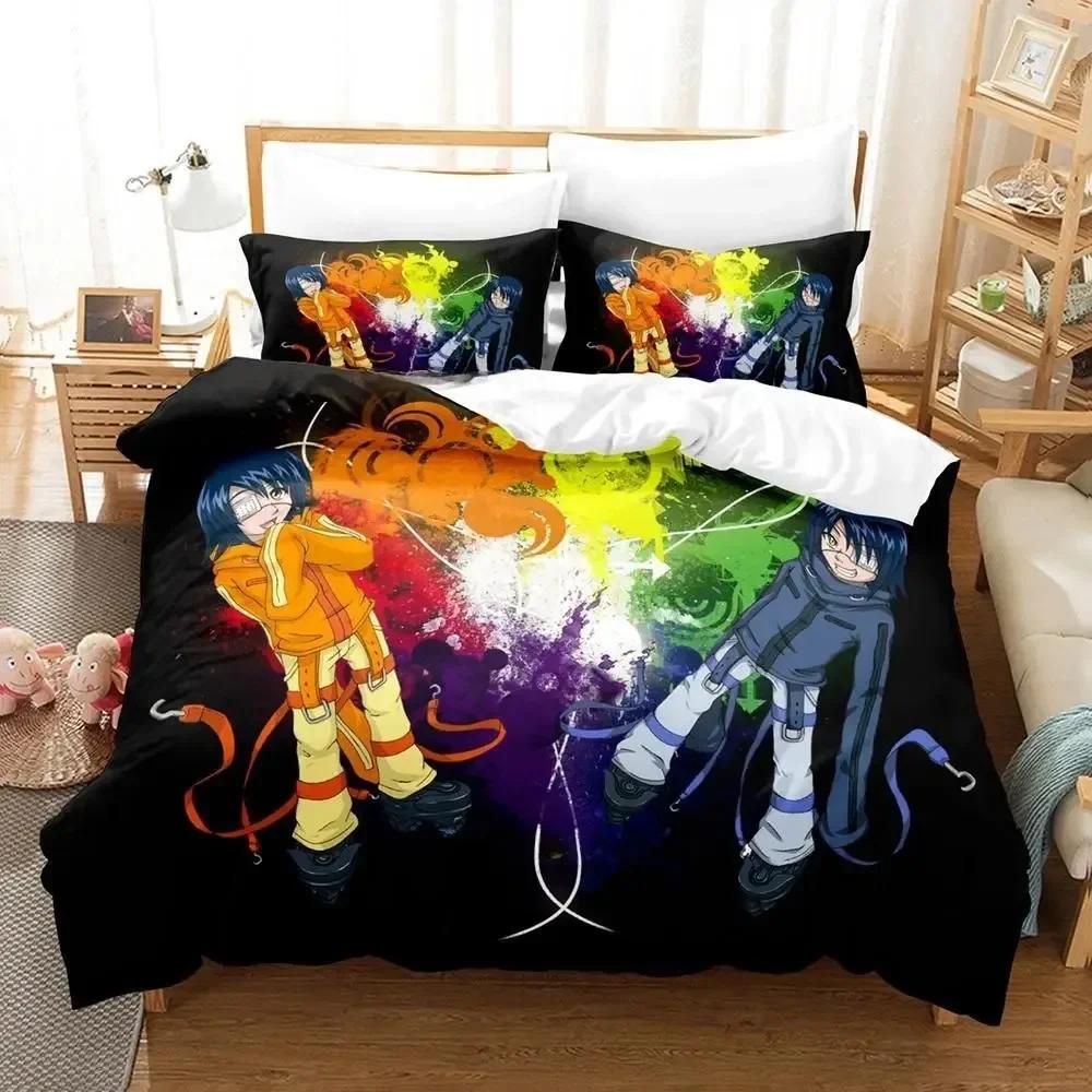 3d Anime Air Gear Beding Set Single Twin Beding Set Printed With Pilowcase Bed Soft Duvet Cover Soft Single Double Quen King-Sized Dimensionsd