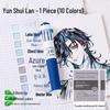 Blue Fruit Multi-Color Gel Pen Set - 30 High-Quality Stackable Press-Type Ballpoint Pens for Journaling