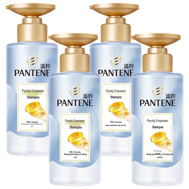 Pantene PRO-V Purifying & Energizing Scalp Shampoo 4-Pack