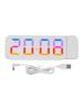 Rotatable Projection Clock Adjustable Projection Clock 3-stage Immersion Switch Intuitive Buttons For Older People