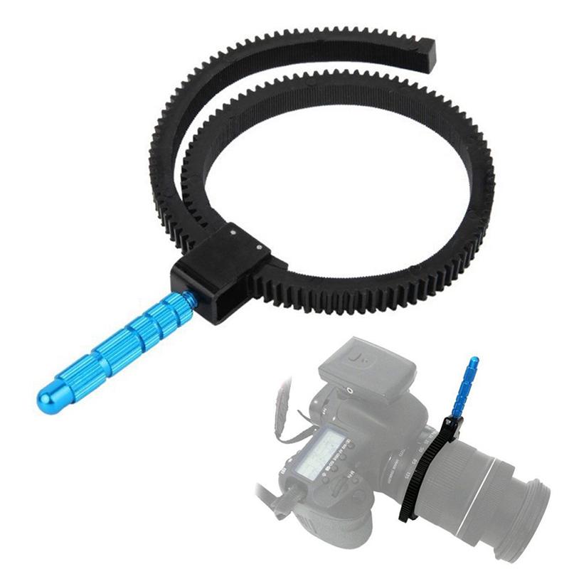 Zoom Focusing Follow Focus Handle Scale Lever With Gear Ring For Camera Lens