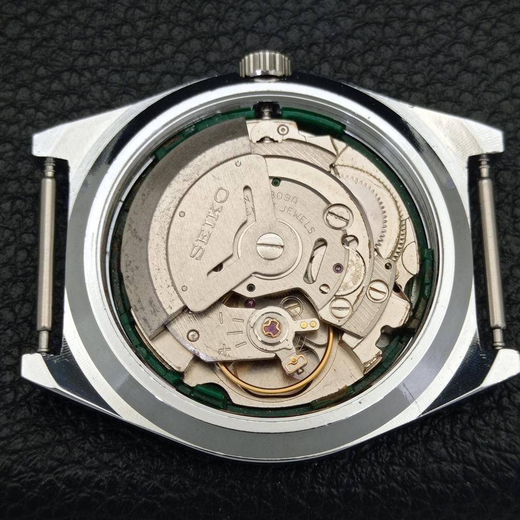REFURBISHED VINTAGE SEIKO 5 AUTOMATIC 6309A JAPAN MENS SILVER WATCH a440790-4 Sk-a440790